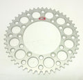 REAR SPROCKET ALLOY RENTHAL, ULTRALITE 150U-520-49GBSI SILVER, 150U-520-49GBSI