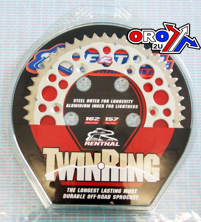 REAR SPROCKET TWINRING REN, RENTHAL 1500-520-49GPSI JTR251