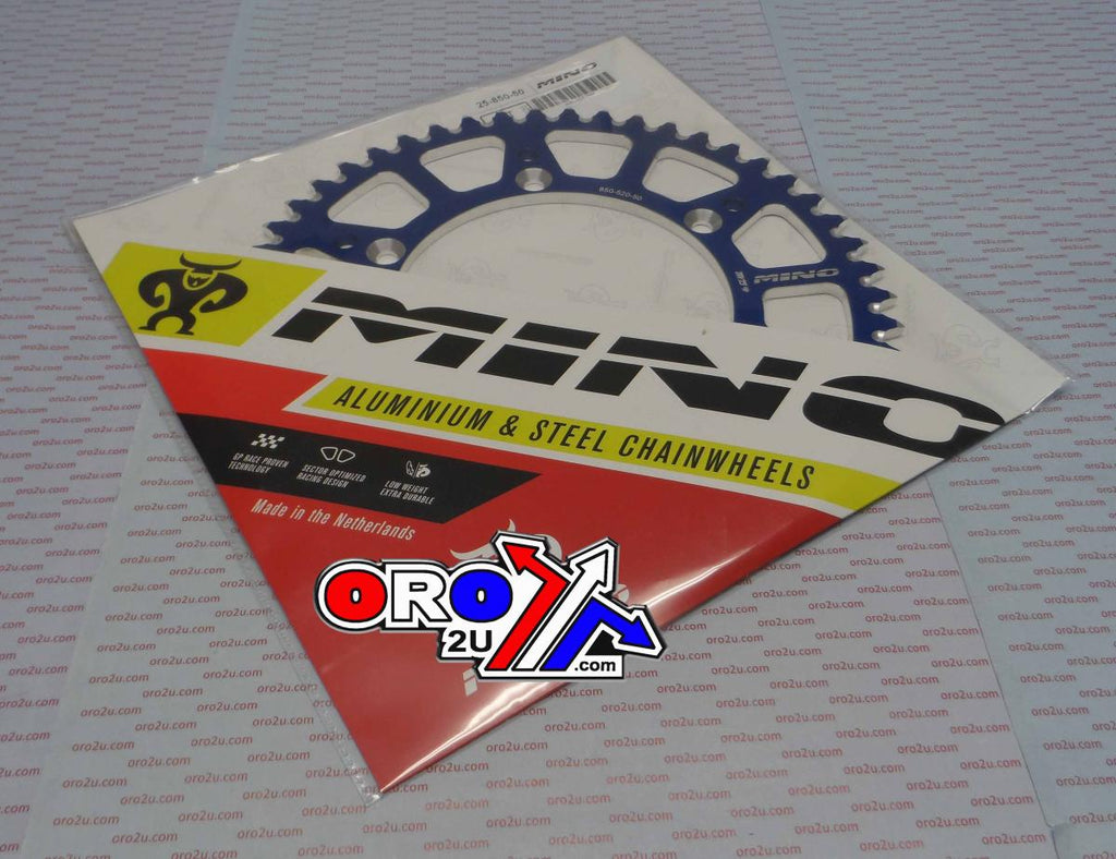 MINO REAR SPROCKET ALLOY BLUE 251, 25-850-50 BLUE