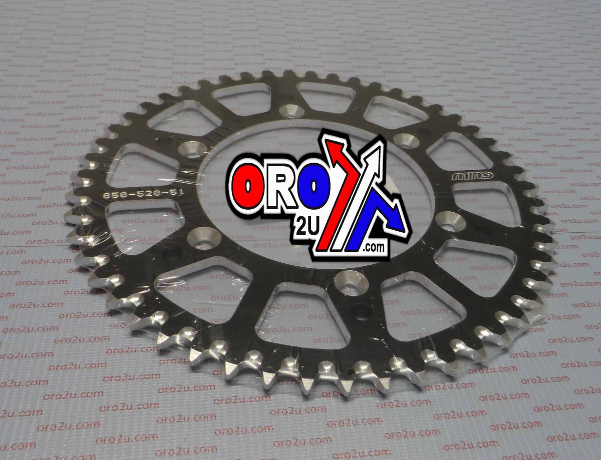 MINO REAR SPROCKET ALLOY BLACK 251, 25-850-51 BLACK