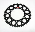 REAR SPROCKET ALLOY RENTHAL, ULTRALITE 150U-520-51GBBK BLACK, 150U-520-51GBBK