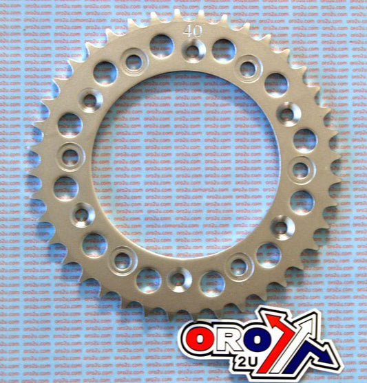REAR SPROCKET STEEL 40T301/210, DOUBLE DRILLED JTR301.40, JTR210.40, JTR301/210