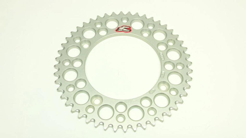 REAR SPROCKET ALLOY RENTHAL, ULTRALITE 441U-428-48GPSI SILVER, 441U-428-48GPSI