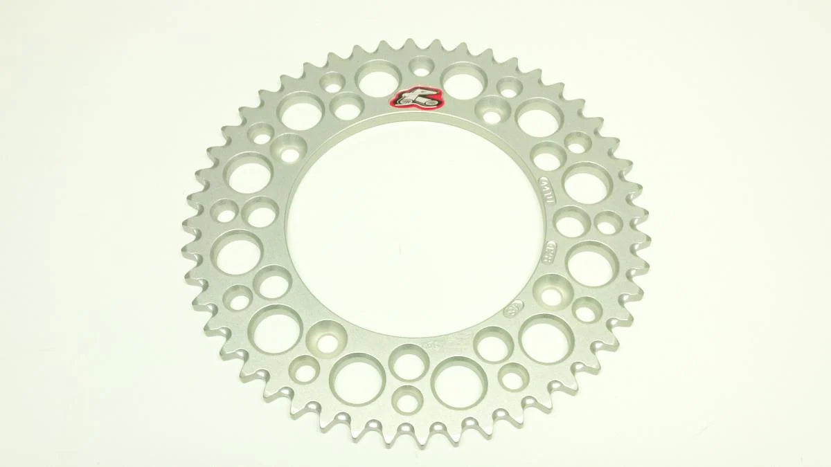 REAR SPROCKET ALLOY RENTHAL, ULTRALITE 441U-428-48GPSI SILVER, 441U-428-48GPSI