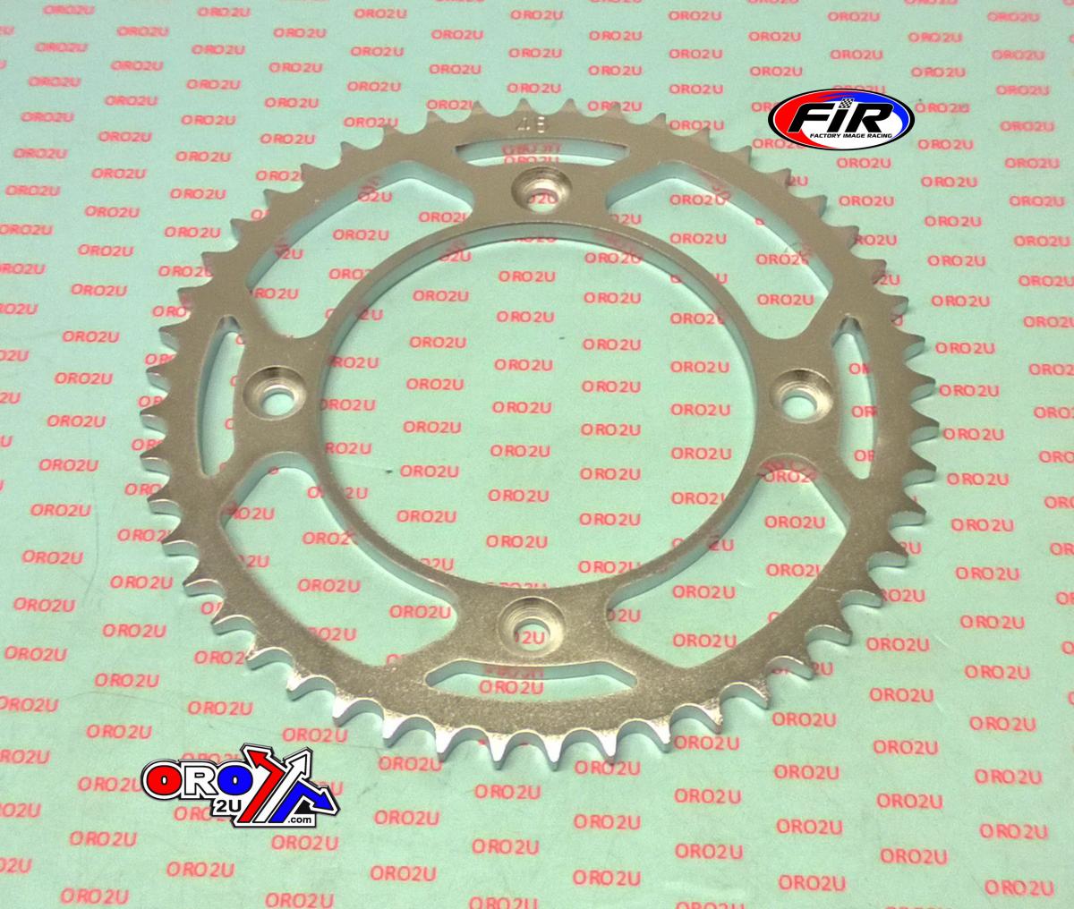 REAR SPROCKET STEEL LIGHT SIL, MX-89548-2 SILVER, SR441-48 JTR89548