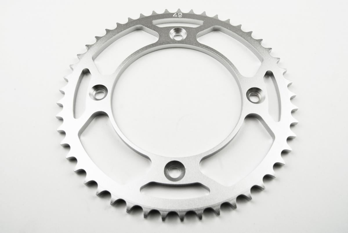 REAR SPROCKET STEEL LIGHT SIL, MX-89549-2 SILVER, SR441-49 JTR89549