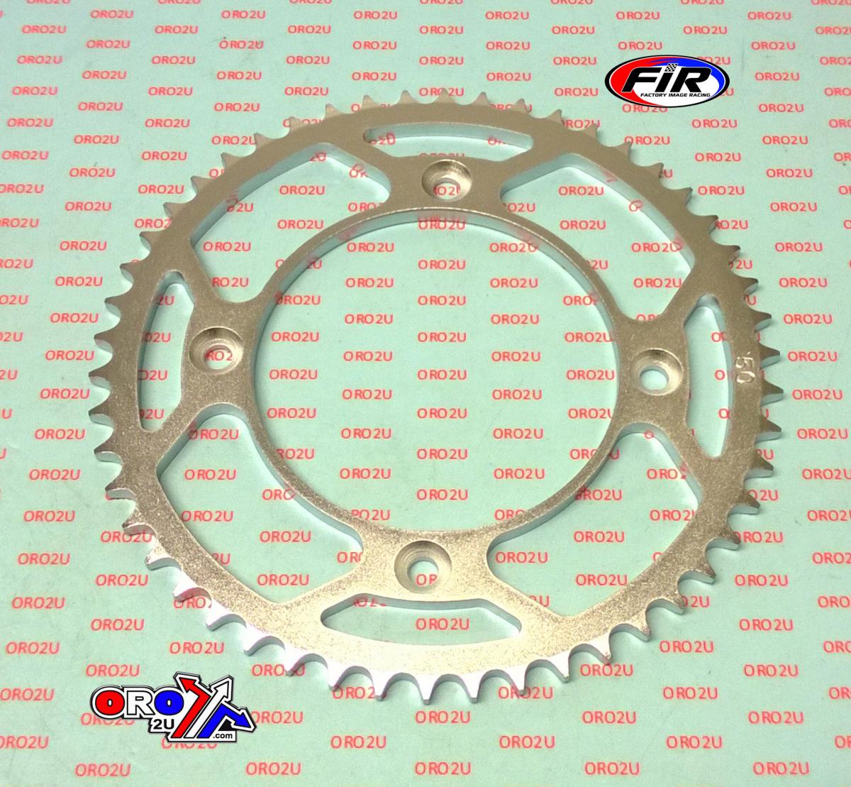 REAR SPROCKET STEEL LIGHT SIL, MX-89550-2 SILVER, SR441-50 JTR89550