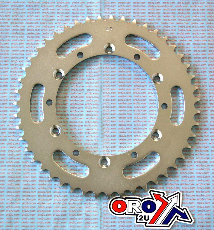 REAR SPROCKET STEEL 46 [JTR460.46] 520, SILVER