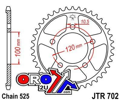 REAR SPROCKET JTR702.44 JT