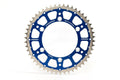 MINO REAR SPROCKET FUSION 2-RING, 23-423-520-49 BLUE STEEL/ALLOY