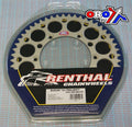 REAR SPROCKET ALLOY RENTHAL, ULTRALITE 123U-520-52GYSI SILVER