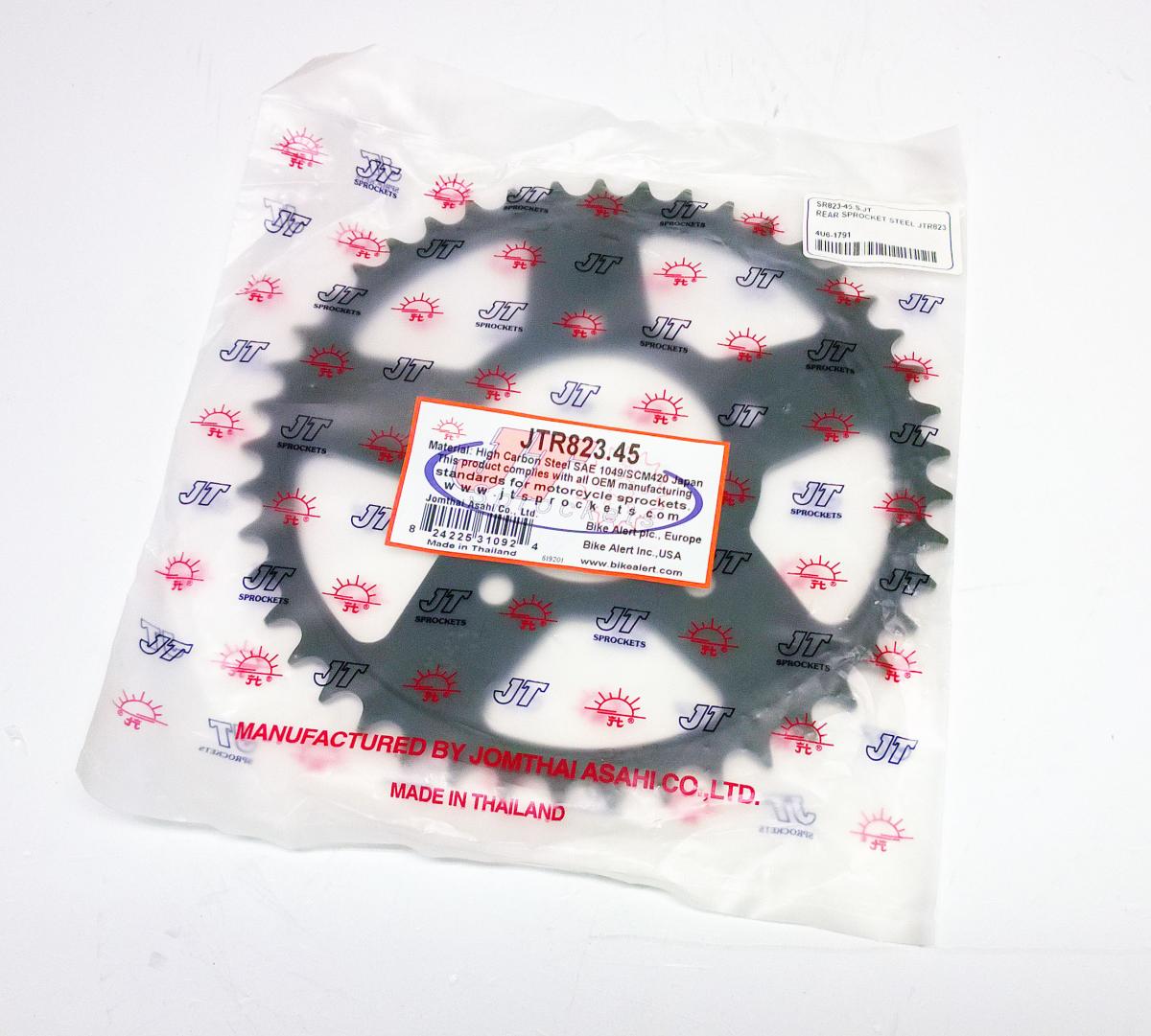 REAR SPROCKET STEEL JTR823.45