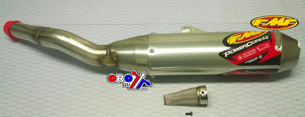 Powercore 4 Exhaust Silencer 04-08 Kawasaki Suzuki 250 KX-F RM-Z - FMF 042122