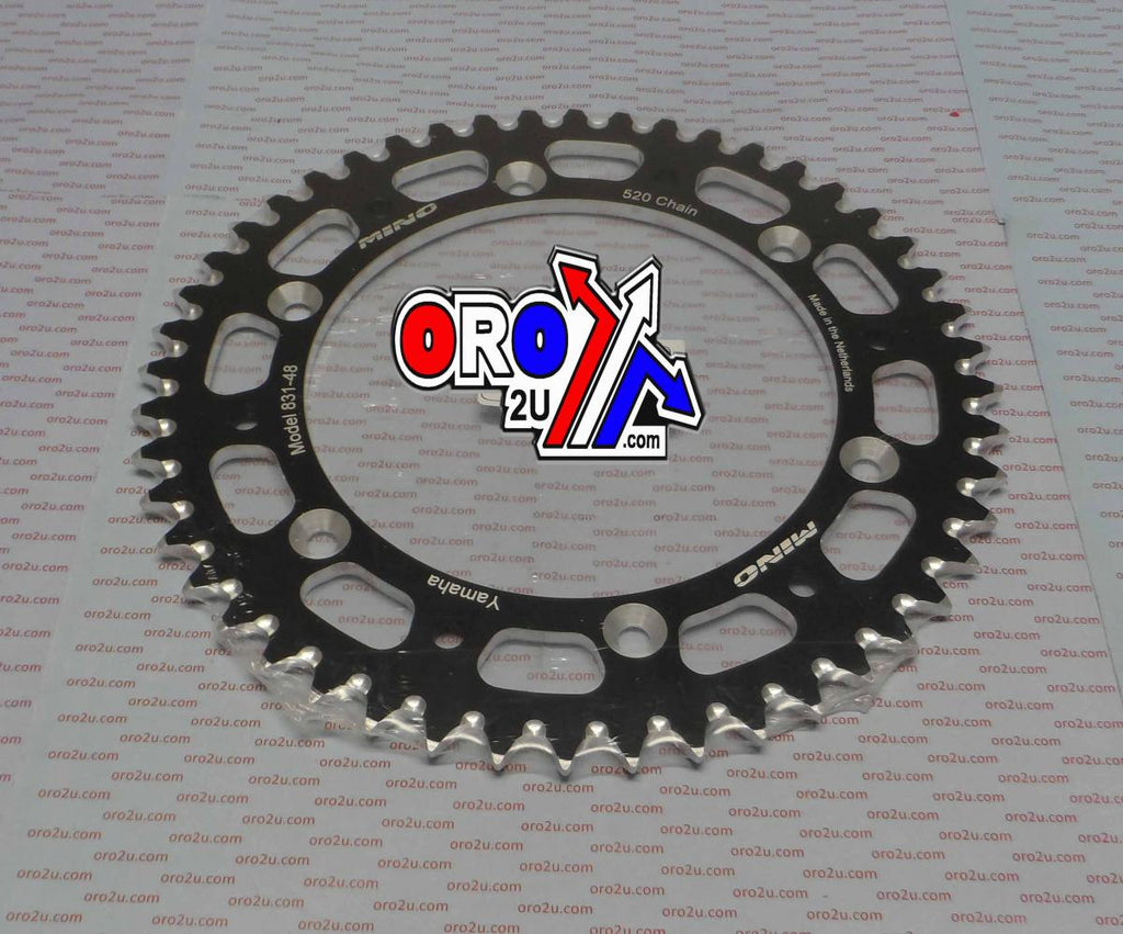 MINO REAR SPROCKET ALLOY BLK 853, 25-831-520-48