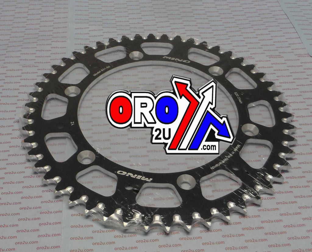 MINO REAR SPROCKET ALLOY BLK 853, 25-831-520-50