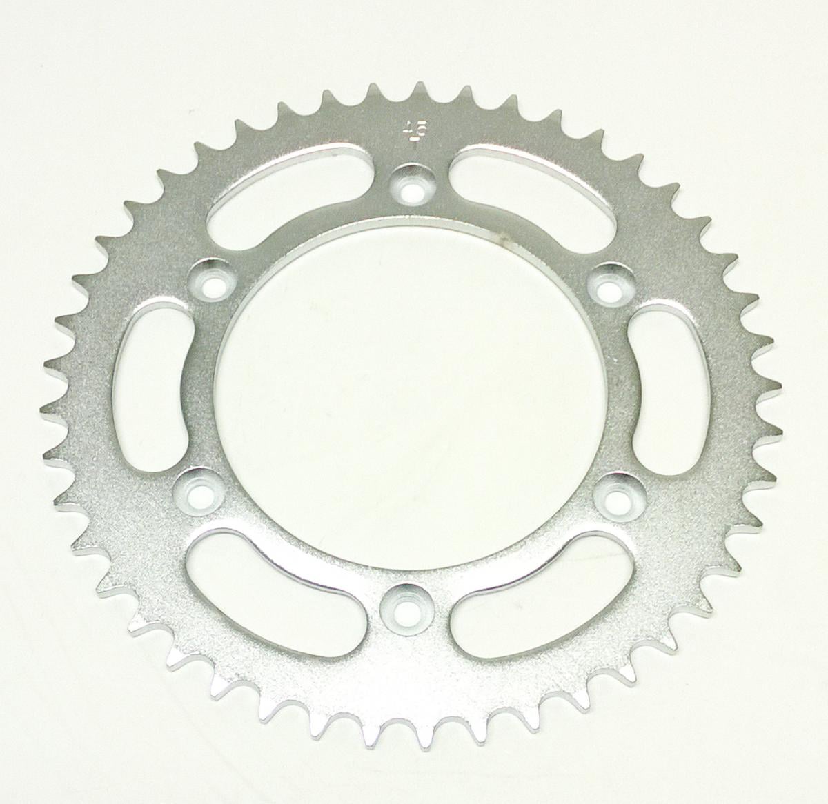 REAR SPROCKET STEEL 45 [JTR897.45] 520, SILVER