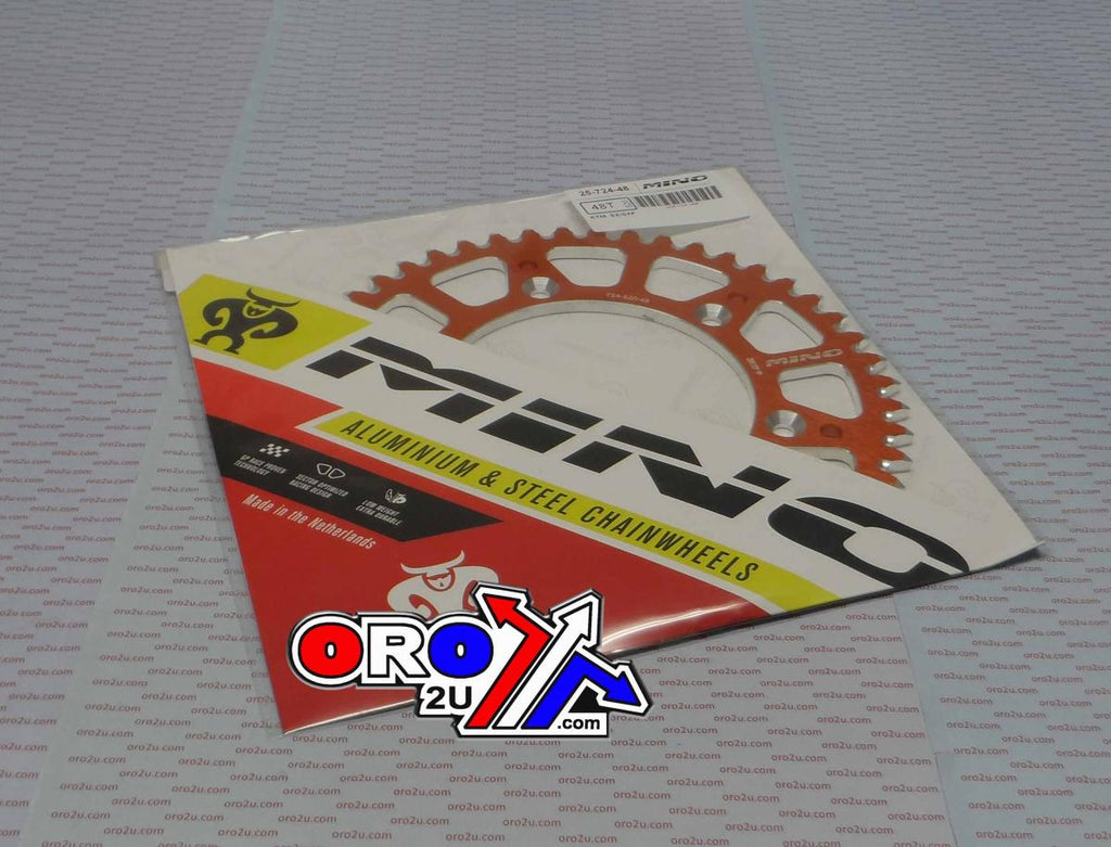 MINO REAR SPROCKET ALLOY ORANGE, 25-724-520-48 JTR897
