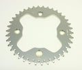 REAR SPROCKET ALLOY SILVER ATV, JTA881.38 7075-T6 Aluminium