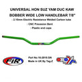 BOBBER HANDLEBAR 7/8'' GREEN, HON SUZ YAM DUC KAW WIDE, / RE: CML405128
