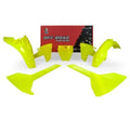 PLASTIC KIT/5 18-24 HUSKY TC85, NEON YELLOW RTECH R-KITHSQ-GF0-585