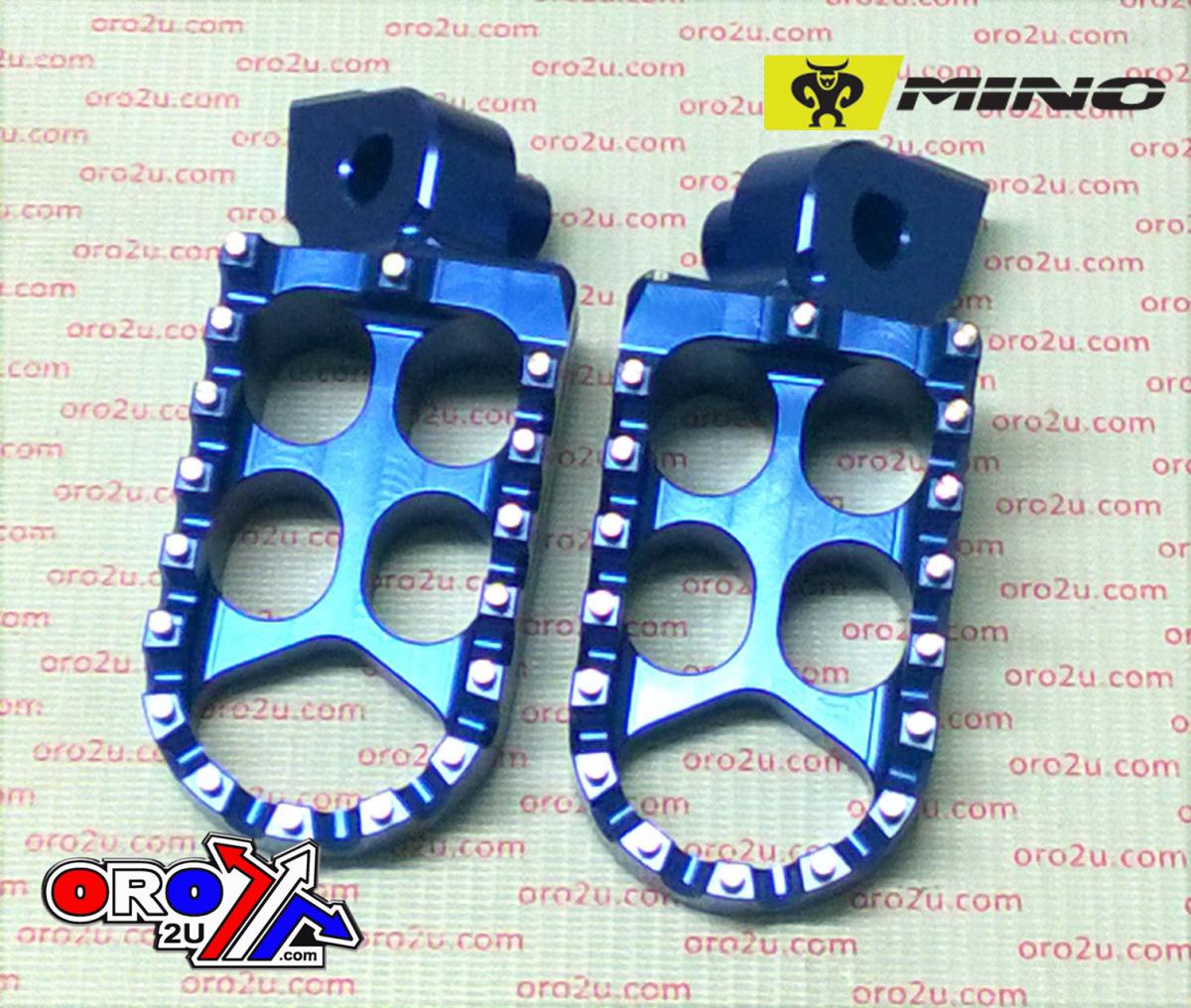 STANDARD FOOTPEGS BLUE 97-26 ALTA REDSHIFT FANTIC XE XX XEF XXF YAMAHA YZ WR TENERE 48mm SCAR S1211B