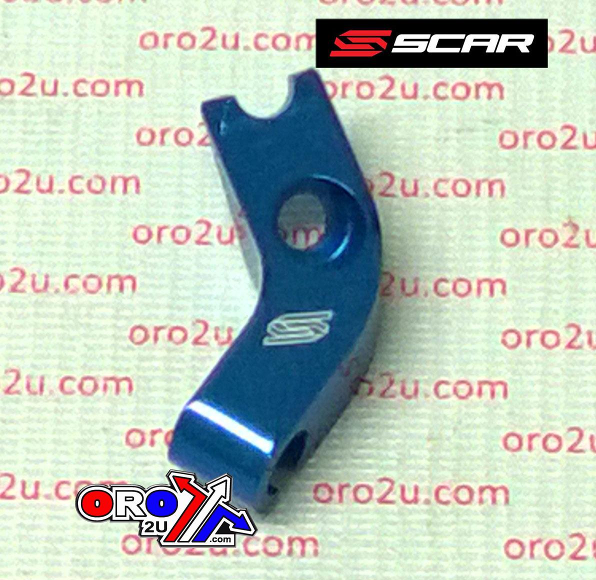 CLUTCH CABLE GUIDE BLUE 01-14 YAMAHA WR YZ 250 F SCAR CCG100