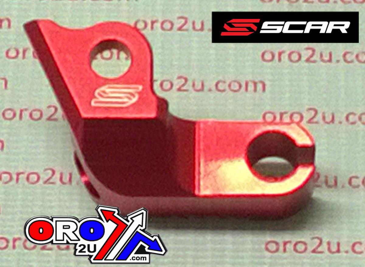 CLUTCH CABLE GUIDE RED 10-13 HONDA CRF R 250 SCAR CCG200