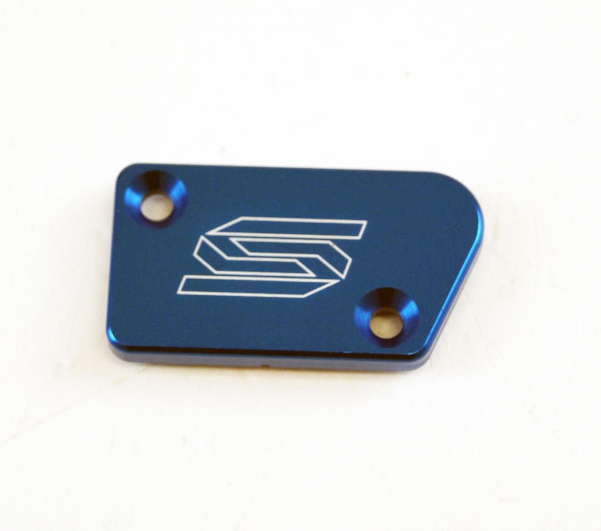 FRONT BRAKE RESERVOIR COVER BLUE 07-26 FANTIC YAMAHA WR XE XX YZ 125 250 450 F X SCAR 3801