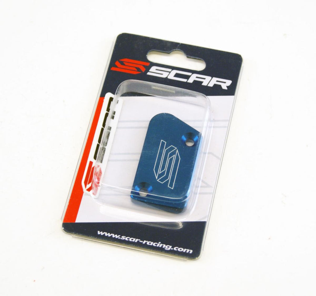 FRONT BRAKE RESERVOIR COVER BLUE 07-26 FANTIC YAMAHA WR XE XX YZ 125 250 450 F X SCAR 3801
