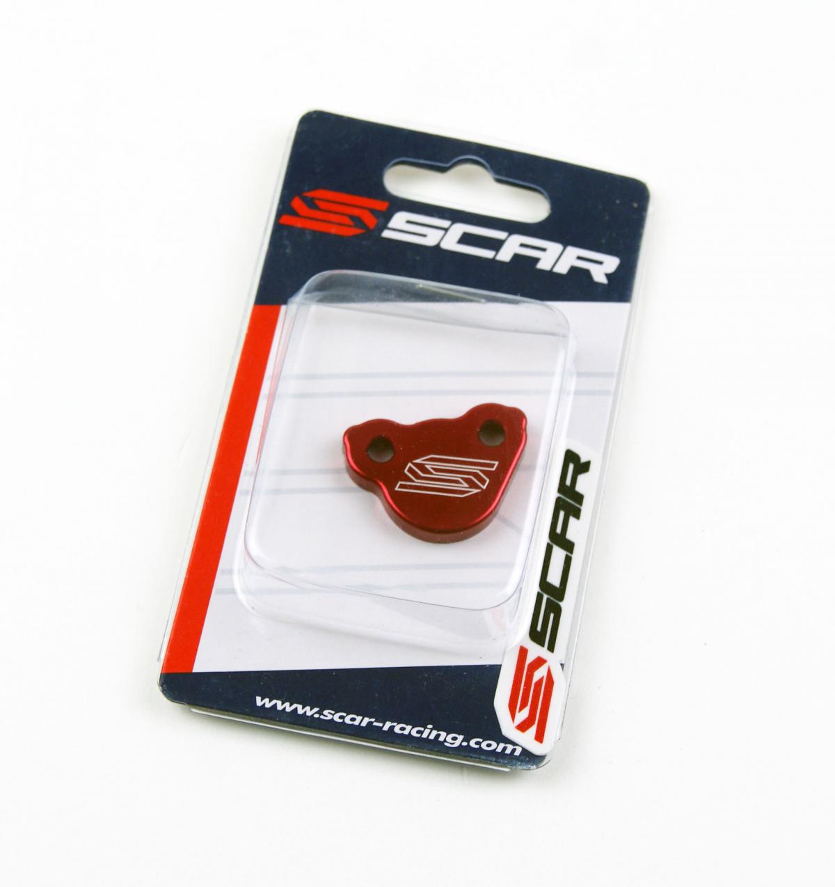 REAR BRAKE RESERVOIR COVER RED 02-26 HONDA CR CRF 125 150 250 300 450 F L R RL RWE RX X SCAR 2901