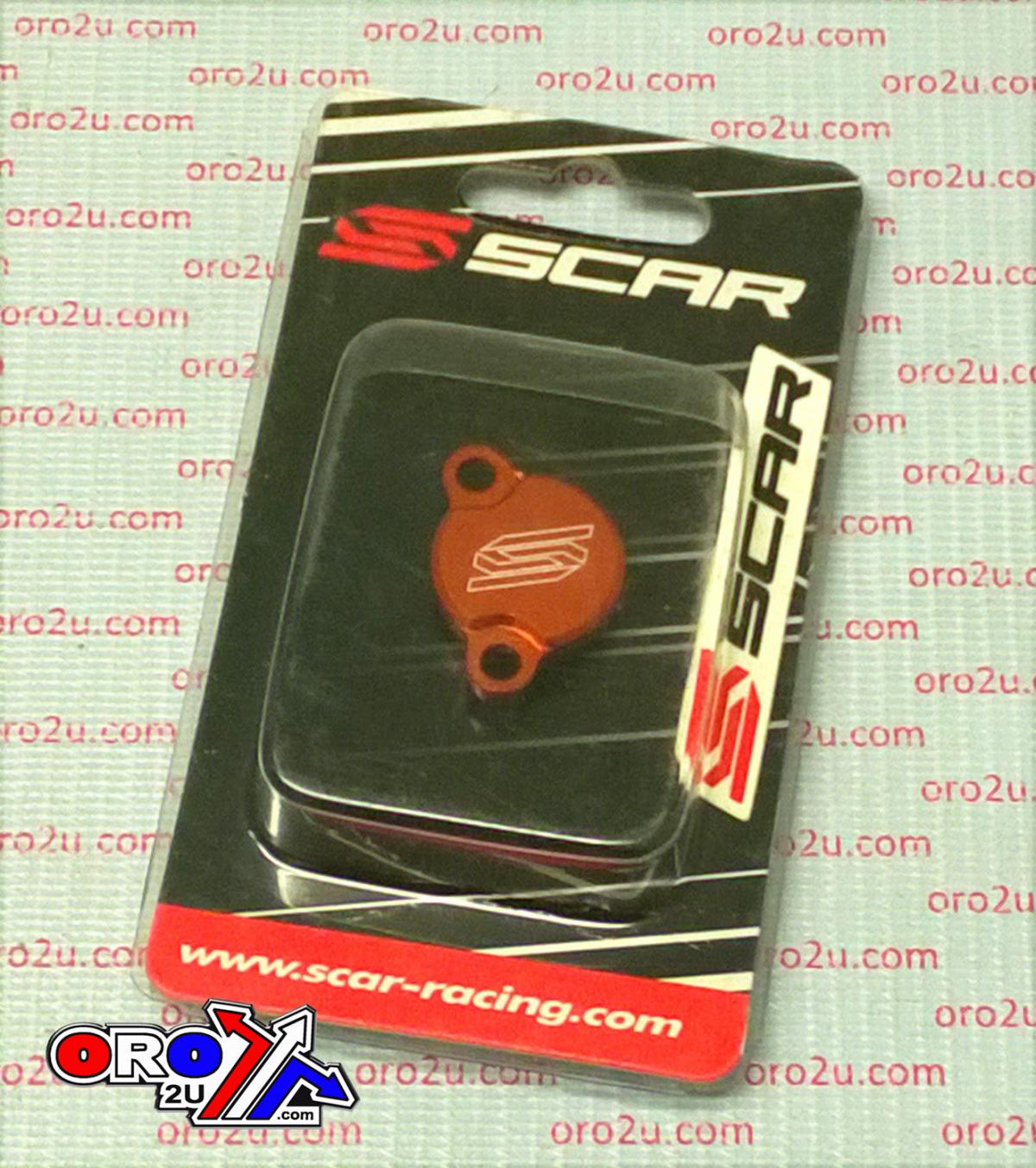 REAR BRAKE RESERVOIR COVER ORANGE 03-26 KTM SX-E SX FREERIDE 5 50 65 85 250 350 SCAR 5900