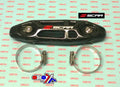 EXHAUST HEAT GUARD CARBON UNIVERSAL 27-51mm HEADER PIPE 190mm SCAR CUHP