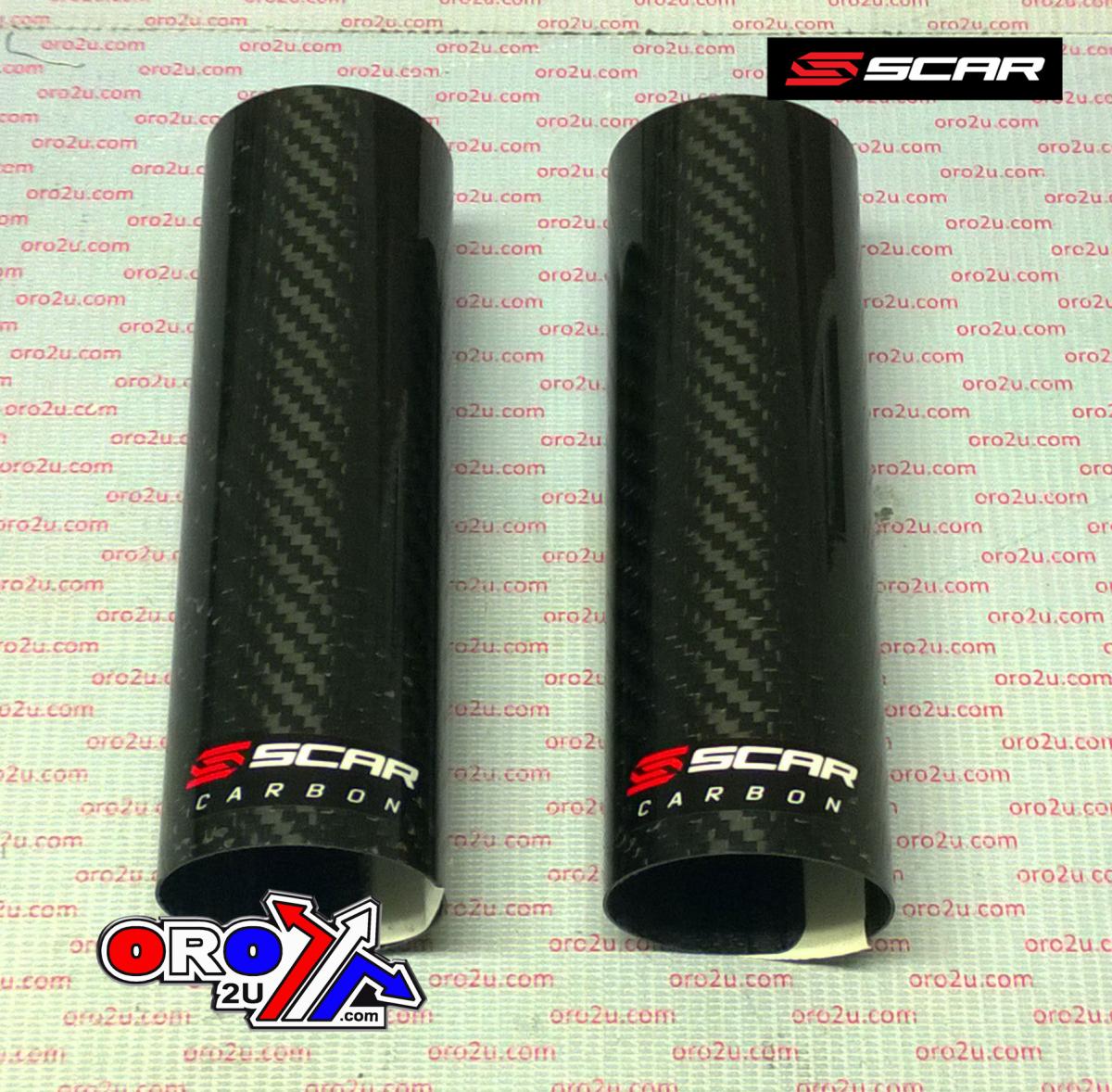 UPPER FORK WRAPS CARBON 85-26 BIG BIKES 125 250 450 500 160X52mm SCAR SFWUB