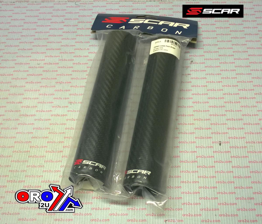 FORK WRAPS CARBON 89-26 GASGAS HONDA HUSQVARNA KAWASAKI KTM SUZUKI TM YAMAHA 85 100 150 SCAR SFWLS