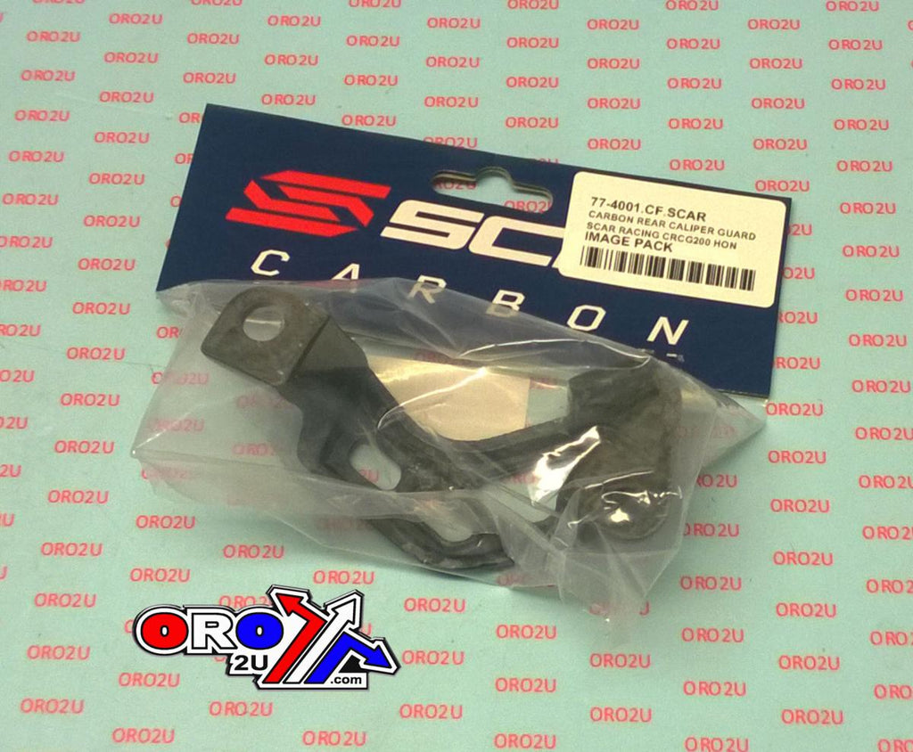 REAR CALIPER GUARD CARBON 02-26 HONDA CR CRF 125 150 250 450 R RX X SCAR CRCG200
