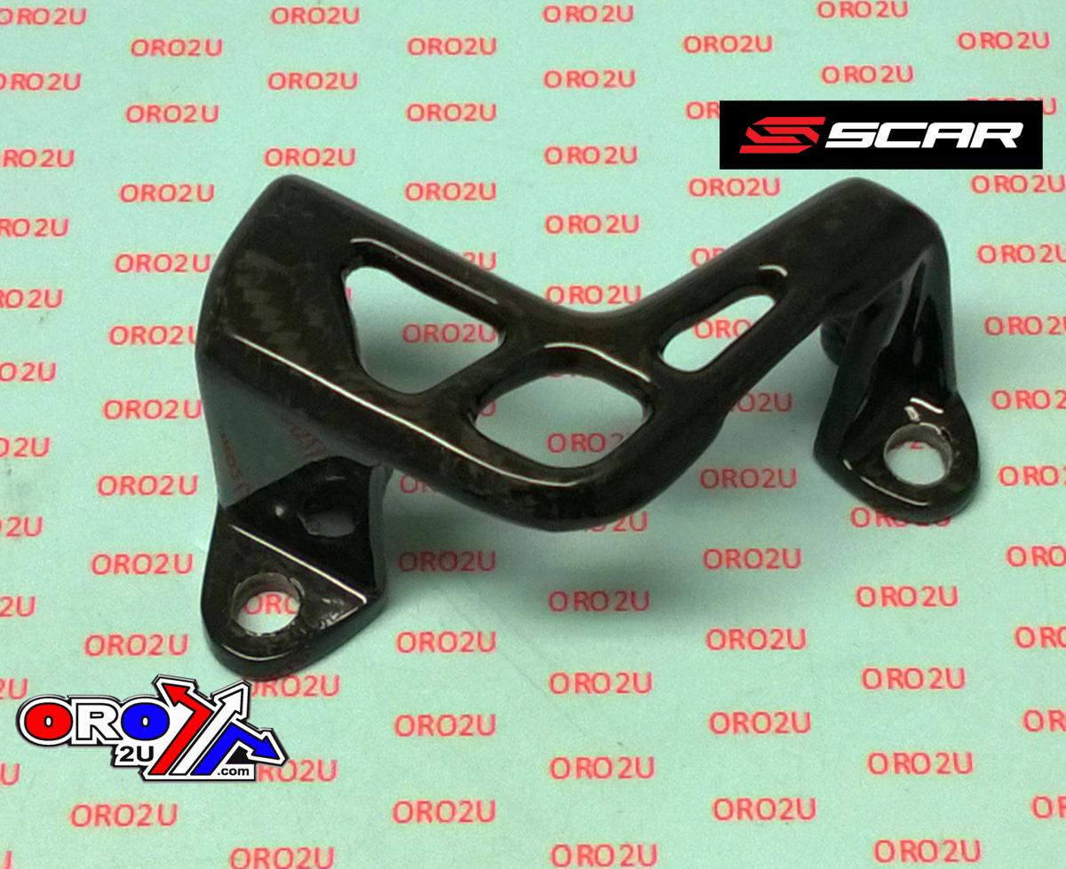 REAR CALIPER GUARD CARBON 04-26 SUZUKI DR RM RMX 125 250 400 450 Z SM SCAR CRCG400