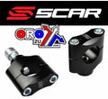 HANDLEBAR MOUNTS BLACK 28.6mm 35mm SCAR P21