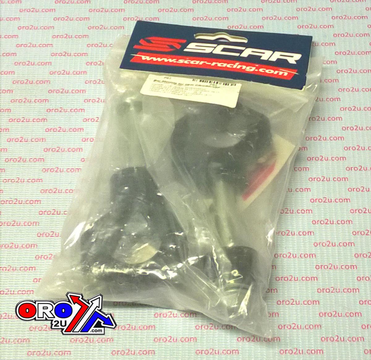 OVERSIZE BAR MOUNTS BLACK 99-26 HONDA CR CRF 125 250 450 28.6mm 30 35 40 45mm STOCK CLAMPS SCAR P62