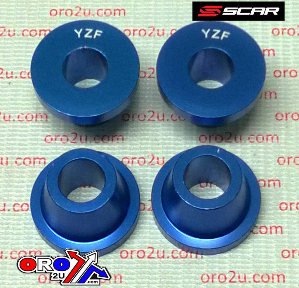 RUBBER KILLERS BLUE 14-26 FANTIC YAMAHA XEF XXF WR YZ F FX 250 450 4-PIECE SCAR SCYZF