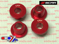 RUBBER KILLERS RED 84-26 HONDA CR CRF 125 250 450 500 L R RL RWE RX X 4-PIECE SCAR SCCRF