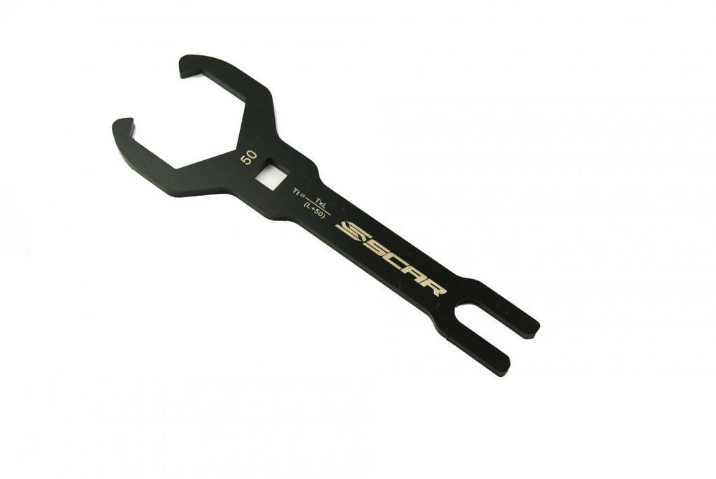 FORK CAP WRENCH 07-26 GASGAS HUSQVARNA KTM EC MC EX TC TE TX FC FE FX EXC SX XC WP 50mm 6P SCAR CFWP