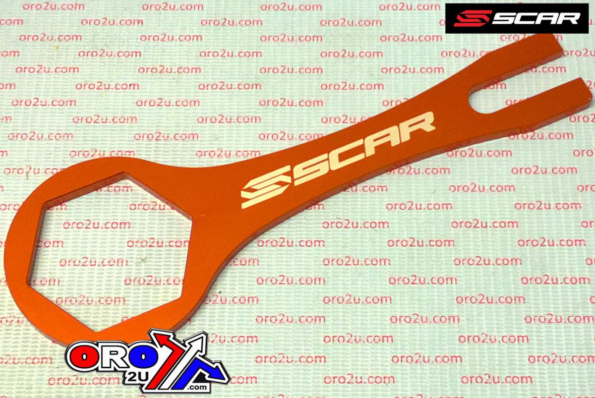FORK CAP WRENCH 07-26 GASGAS HUSQVARNA KTM EC MC EX TC TE TX FC FE FX EXC SX XC WP 50mm 6P SCAR CFWP