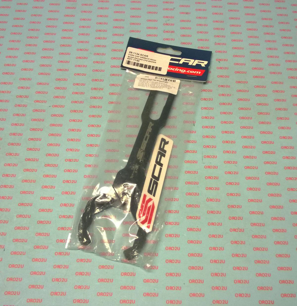FORK CAP WRENCH 04-26 HONDA CRF KAWASAKI KX SUZUKI RM RM-Z DR-Z RMX 50mm SHOWA OHLINS SCAR CFS