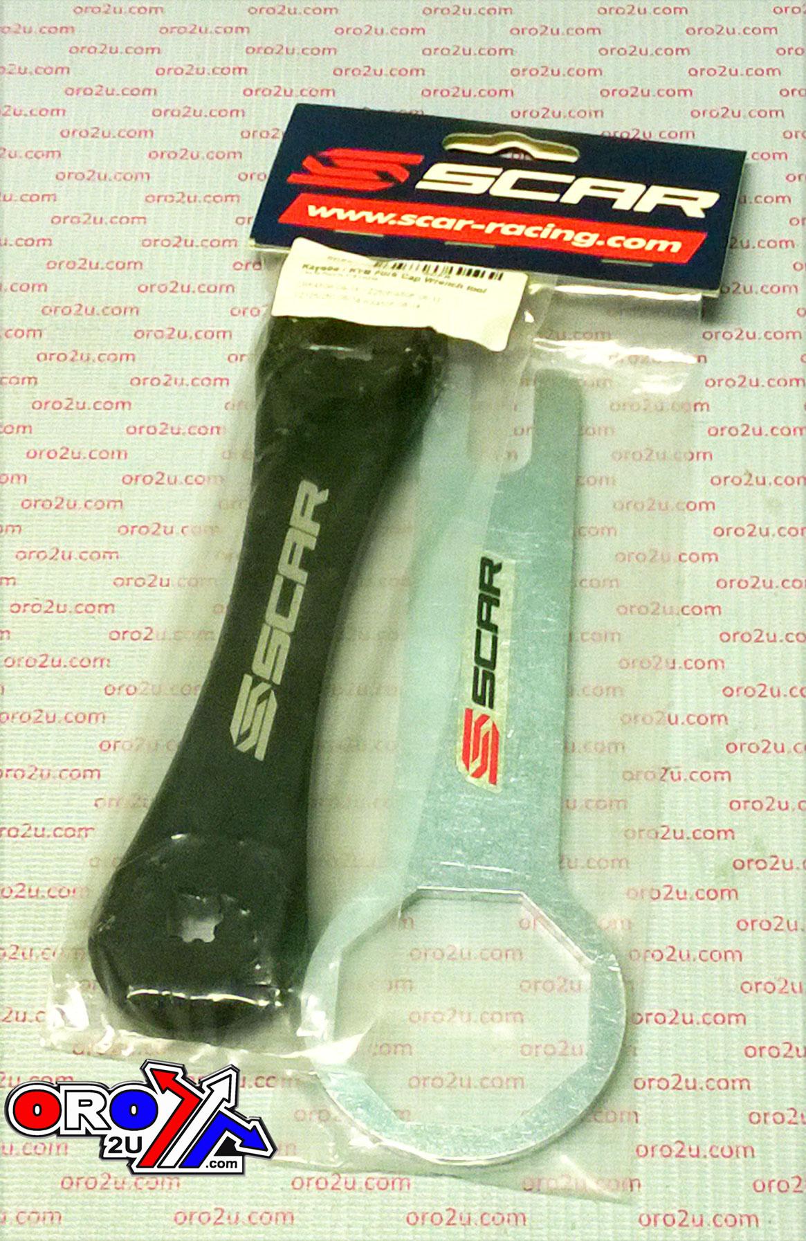 FORK CAP WRENCH 06-26 FANTIC GASGAS HONDA KAWASAKI SHERCO SUZUKI YAMAHA 49mm KAYABA KYB SCAR SCFK