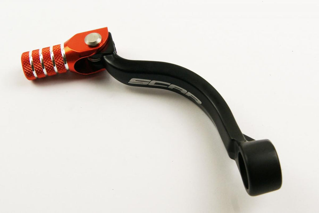 GEAR SHIFT LEVER ORANGE TIP 17-26 GASGAS HUSQVARNA KTM MC TC TE SX XC EXC 85 125 150 SCAR GSL515