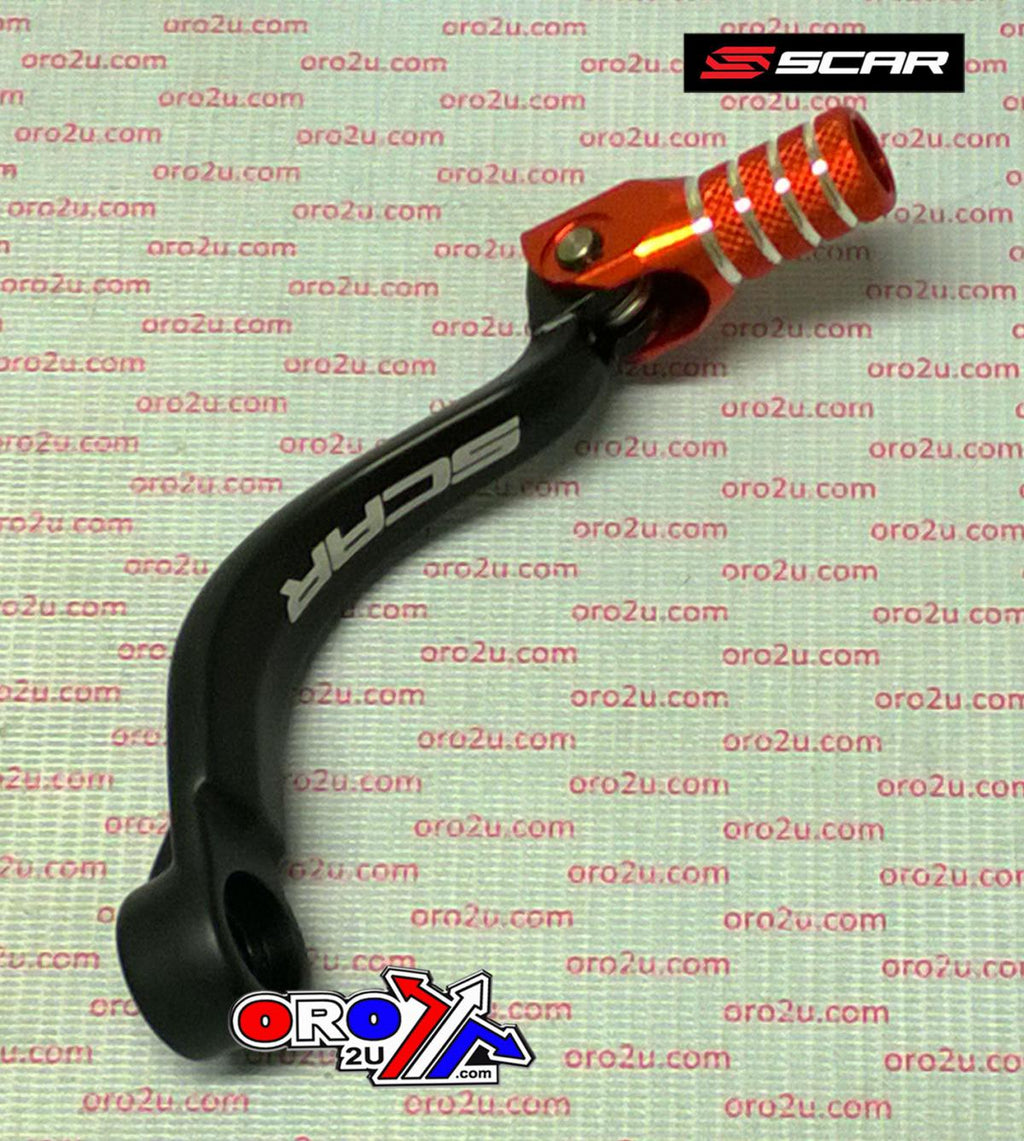 GEAR SHIFT LEVER ORANGE TIP 17-26 GASGAS HUSQVARNA KTM MC TC TE SX XC EXC 85 125 150 SCAR GSL515