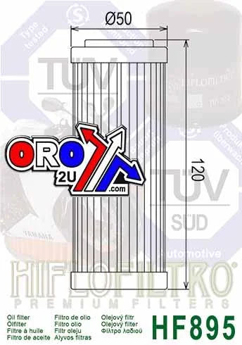 OIL FILTER HIFLO HF895, IMZ-8.101-01090-01 URAL