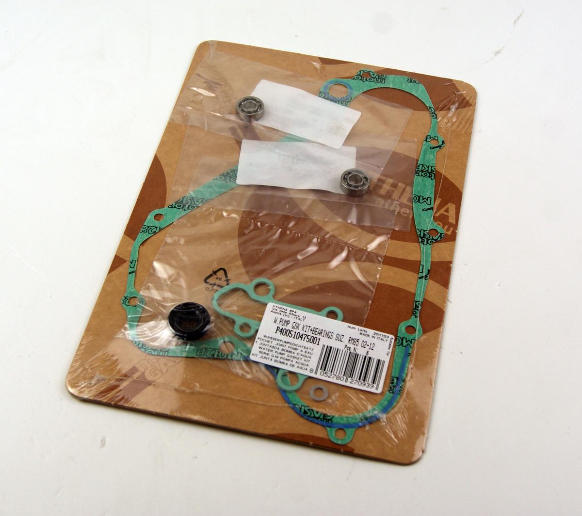 WATER PUMP GASKET KIT RM 85 02-23, ATHENA P400510475001 SUZUKI WITH BEARING