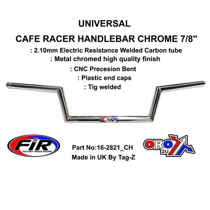 CLUBMAN 7/8'' HANDLEBAR, METAL CHROME PLATED FINISH, / RE: 5697028439551