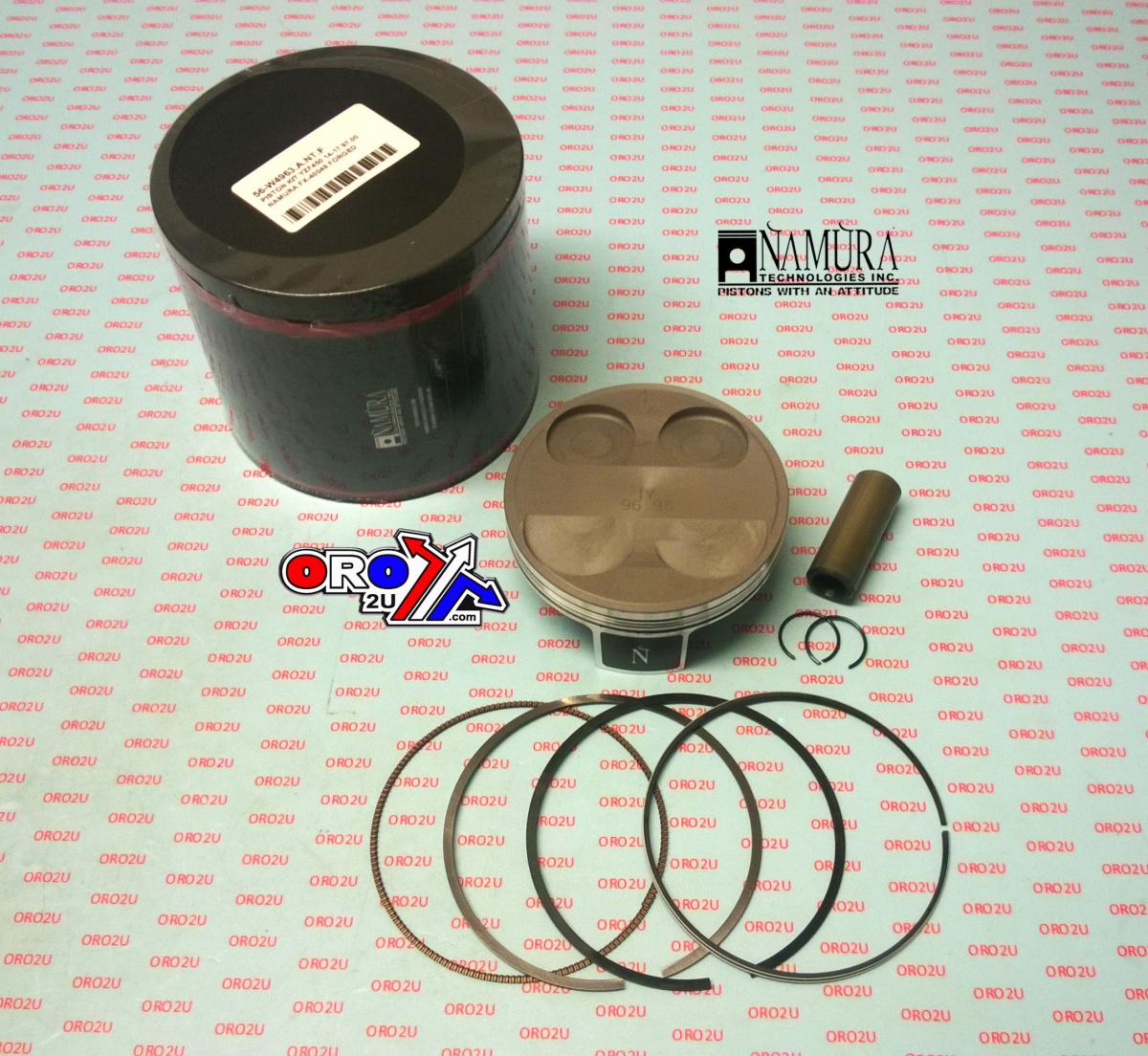 PISTON KIT 97.00 2014-2019 YAMAHA YZ450F NAMURA FX-40049 FORGED